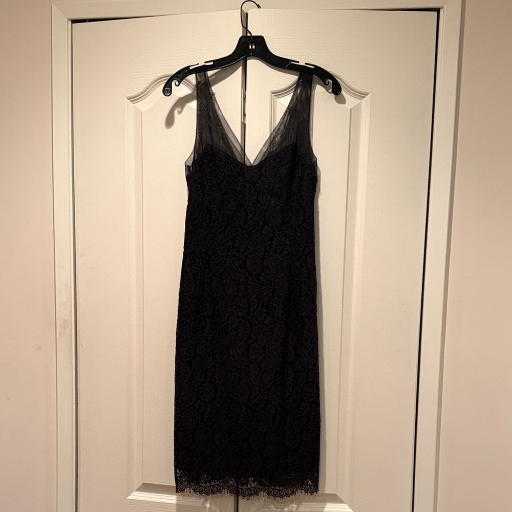 BCBGMaxAzria Black Lace Dress